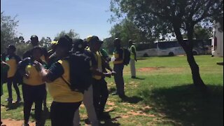 #ANC54 - Delegates arrive at Nasrec for ANC national conference (YcD)