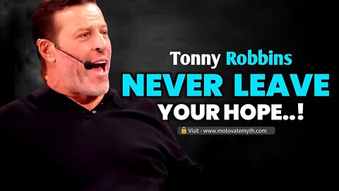 Tonny Robbins Powerful MOTIVATION speech