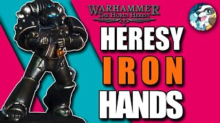 How to paint IRON HANDS | Horus Heresy | 10th Legion