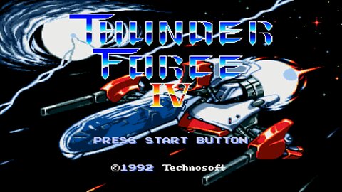 Thunder Force IV - Hack Edition ( MD ROM )