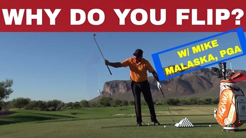 MALASKA: THIS IS WHY YOU FLIP! Full Swing at Speed. Be Better Golf