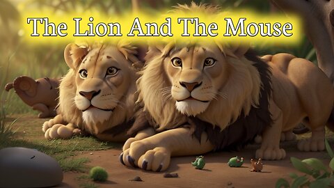 The Lion and the Mouse | Bedtime Stories for Kids in English | Storytime