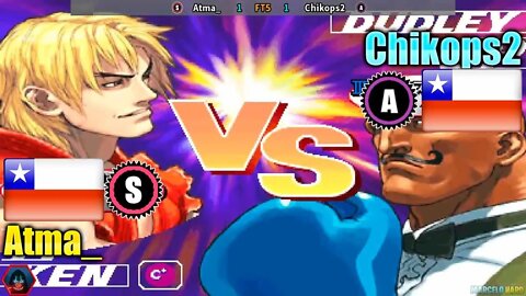 Street Fighter III 3rd Strike (Atma_ Vs. Chikops2) [Chile Vs. Chile]