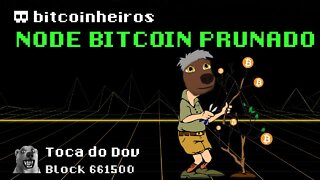 Como rodar um nó de Bitcoin no modo pruned
