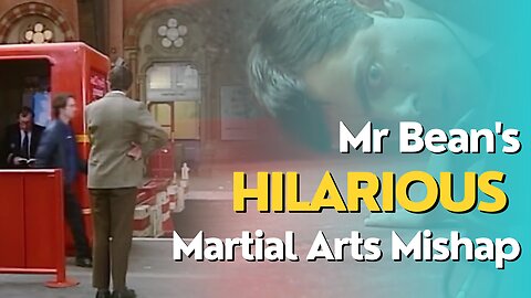 Mr. Bean's Hilarious Martial Arts Mishap - Funny Comedy Scene!