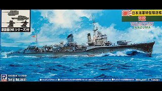 1/700 Pit Road IJN Inazuma Review/Preview