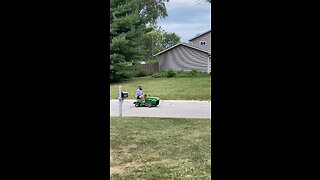 This mower is fun!