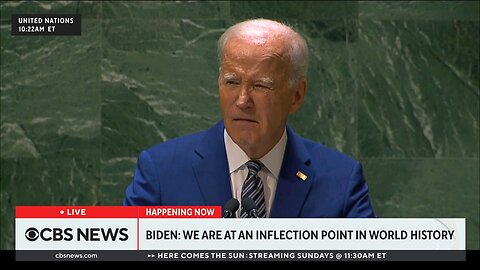 Biden speaks U.N general assembly