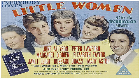 🎥 Little Women - 1949 - June Allyson - 🎥 FULL MOVIE