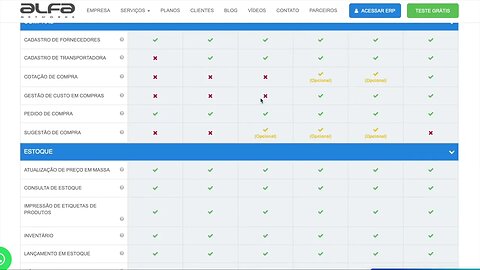 COMPARANDO E ASSINADO O SISTEMA PARA TESTE GRÁTIS