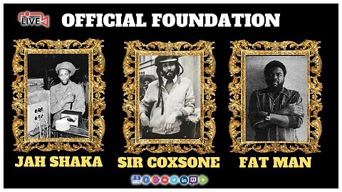 Official Foundation: Jah Shaka Sound System vs Fatman Sound System vs Sir Coxsone Sound System LIVE