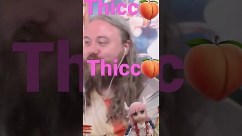 🍑Thicc🍑 THICCEST ANIME GIRL EVER #anime #manga #reaction #comedy #shorts #thicc #gaming #games