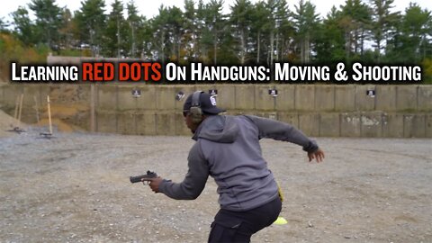 How to Move & Shoot w/ A Red Dot | Learning RED DOTS On Handguns (Part 4)