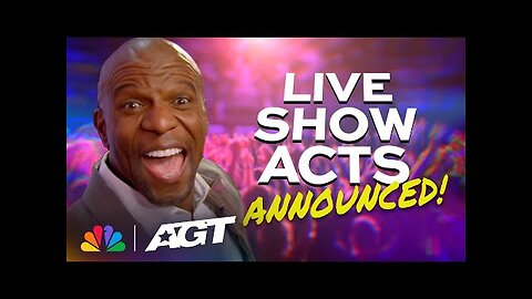 Live Show Acts Announced!| AGT 2023
