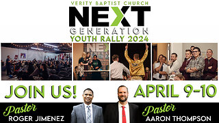 VBC's Next Generation Youth Rally 2024 | Tuesday, April 9th - Wednesday, April 10th!