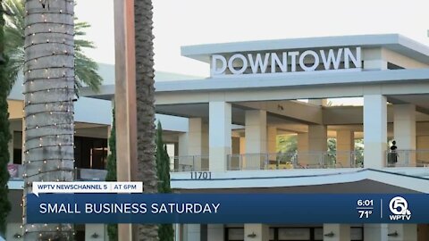 Shoppers taking advantage of Small Business Saturday