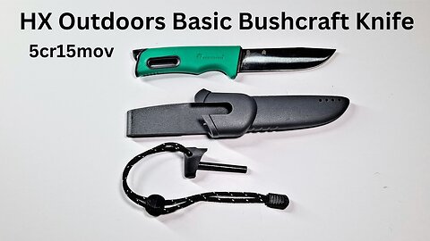 HX Outdoors Basic Bushcraft Knife