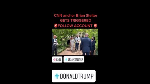 CNN Brian Stelter won’t be able to work in public soon…