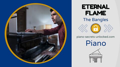 Eternal Flame | The Bangles | Relaxing, Soothing Piano Cover by Guy Faux.