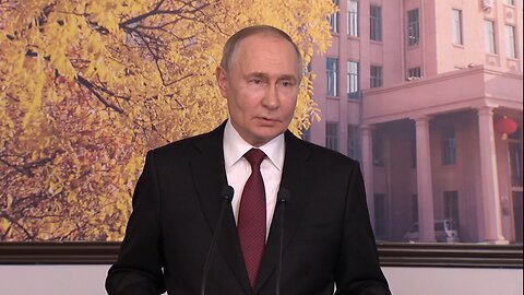 Vladimir Putin - About participation in the peace conference on Ukraine in Switzerland - ENG SUB