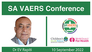 Dr. EV Rapiti with SAVAERS - Conference 10th September 2022
