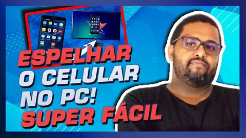 Como Espelhar seu Celular no PC - Fácil - Espelhar tela do celular no pc via wi-fi