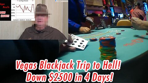 Vegas trip to Hell! Lost more than $2500 in 4 days!
