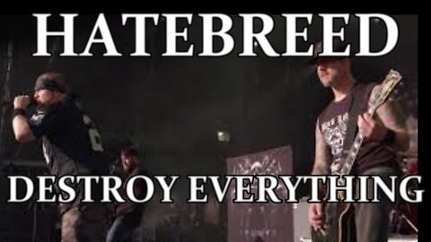 🎵 HATEBREED - DESTROY EVERYTHING (LYRICS)