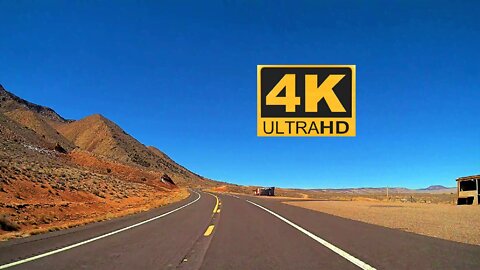 4K Driving to the Grand Canyon