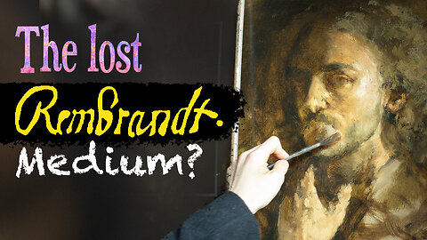 The Lost Rembrandt Medium? | Jannik Hösel Shares His Painting Method