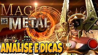 MAGIA CONTRA METAL - ANALISE GROSSEIRA