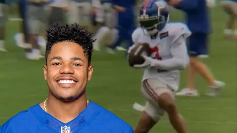 Sterling Shepard Looks "Really Good," Ready For Week 1 | Highlight