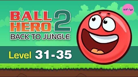 Ball Hero 2 Back to Jungle (Level 31-35) #ballhero #subscribe #gaming #kidoogo