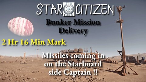 Star Citizen 3.17.4 [ Delivery Mission - Bunker Boxes ] #Gaming #Live