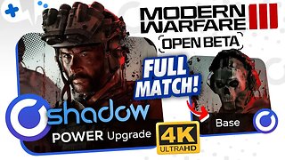 MW 3 Beta on SHADOW PC | Base & POWER Upgrade | Recommended Settings