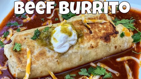 Ninja Foodi Mexican Restaurant Burrito | Pressure Cooker Recipe