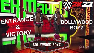 WWE 2K23 Custom Entrance & Victory BOLLYWOOD BOYZ (THE SINGH BROTHERS)