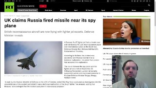 UK claims Russia fired missile near its spy plane