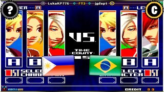 The King of Fighters 2003 (LukaKP776 Vs. jgdapt) [Philippines Vs. Brazil]