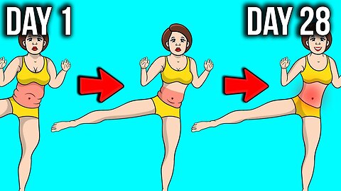 Low Impact HIIT To Lose Belly Fat & Weight