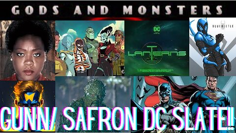 A Discussion and BREAKDOWN of the Gunn/ Safron DC Slate Announcement!!! #swampthing #jamesgunn