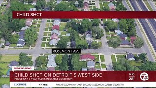 Police: 5-year-old boy shot in Detroit