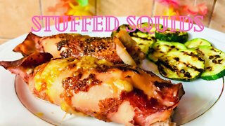 SEAFOOD HAS NEVER BEEN TASTIER! Easy baked stuffed squids #EatingWithAwareness
