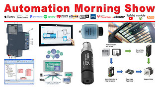 FTOptix, Temp Sensor, RFID, Modbus, Steppers, Zero Trust & more today on the Automation Morning Show