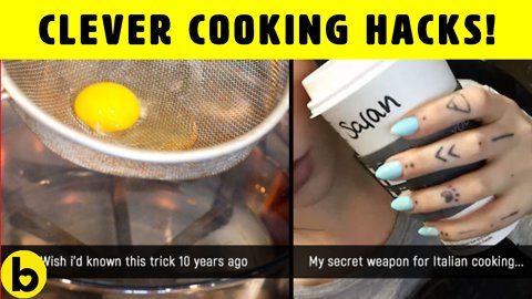 Clever Hacks To Make Cooking Way Easier