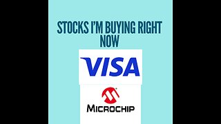 4 stocks I am buying right now | VISA | MCHP | ARLP | APH