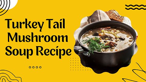 Turkey Tail Mushroom Soup Recipe
