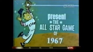 1967 MLB All Star Game Highlights