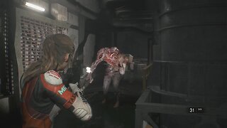 RESIDENT EVIL 2 REMAKE LE 5 G Stage 1 BOSS FIGHT HARDCORE