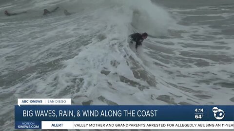 Coastal communities ride out the storm